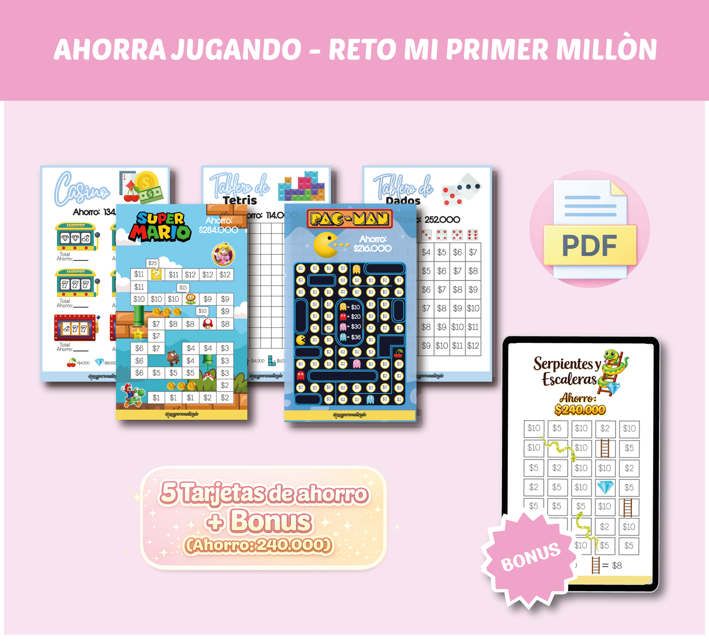 RETO DE AHORRO - MI PRIMER MILLÒN