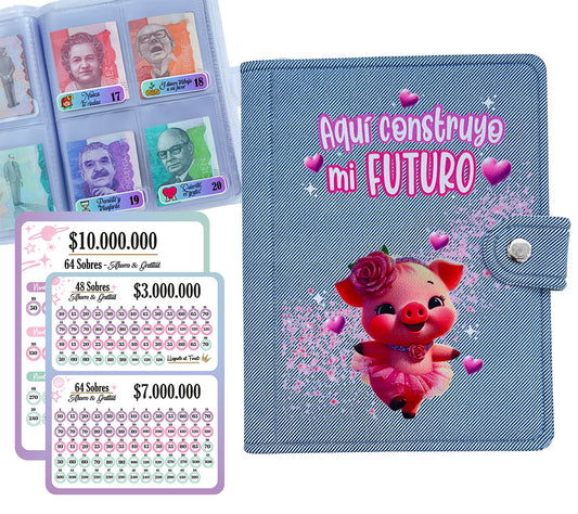 Agenda de Ahorro 10 o 20 millones - Cerdita