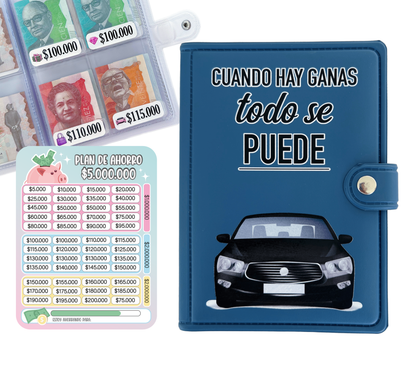 AHORRO 5 MILLONES - CUANDO HAY GANAS