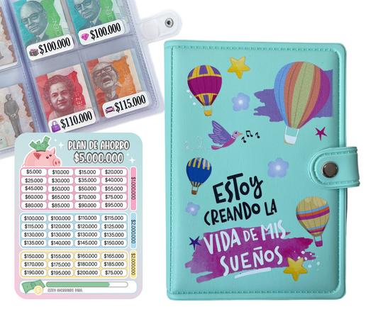 Agenda de Ahorro 5 millones - La vida de mis sueños
