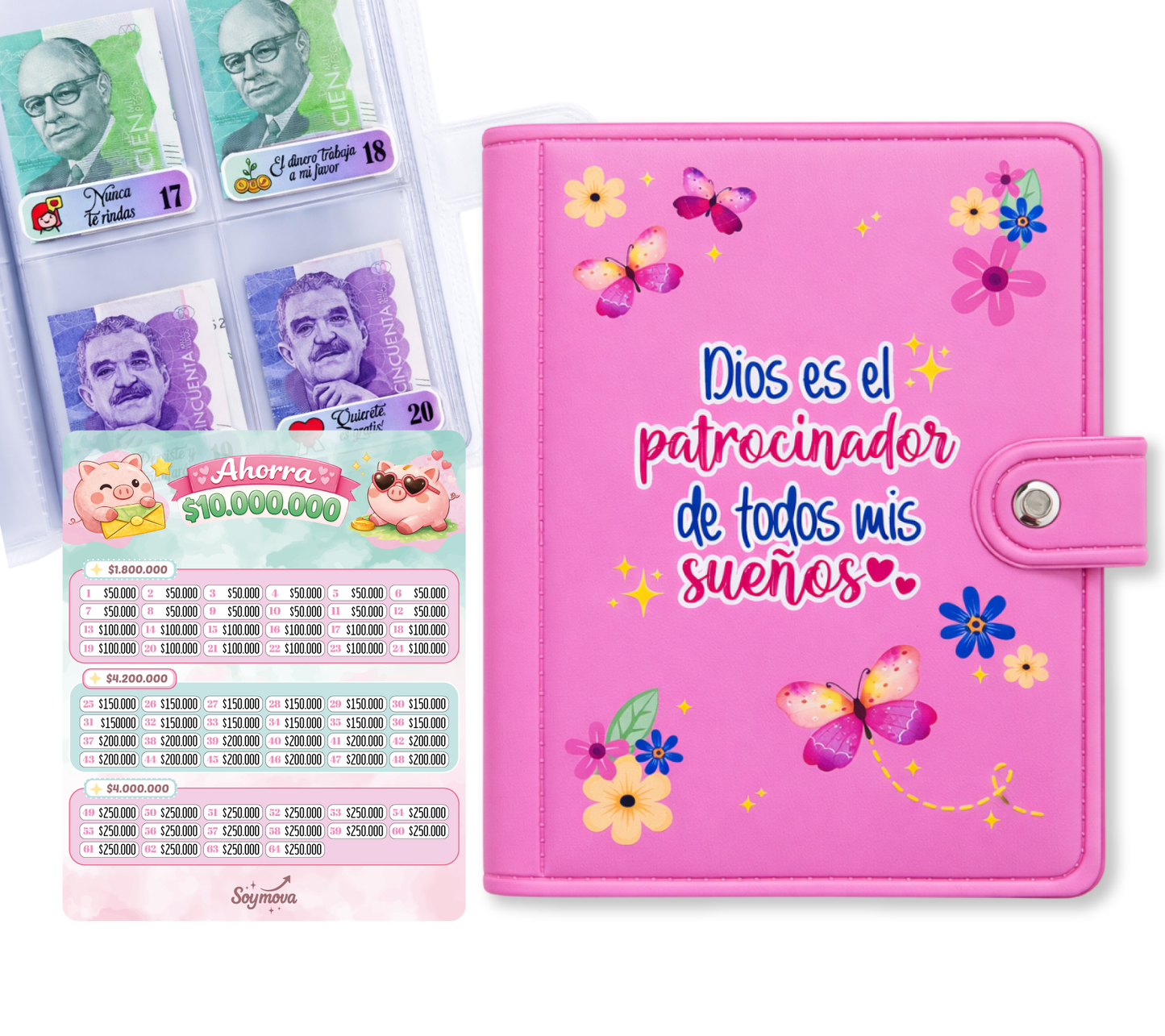 AGENDA AHORRO 10 MILLONES - MARIPOSAS