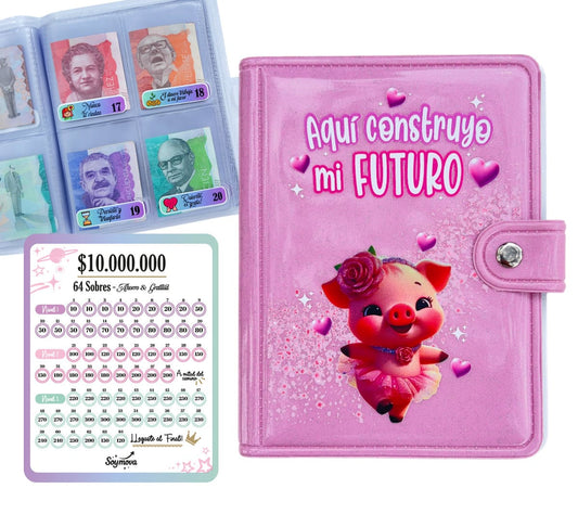 Agenda de Ahorro Futuro Rosa