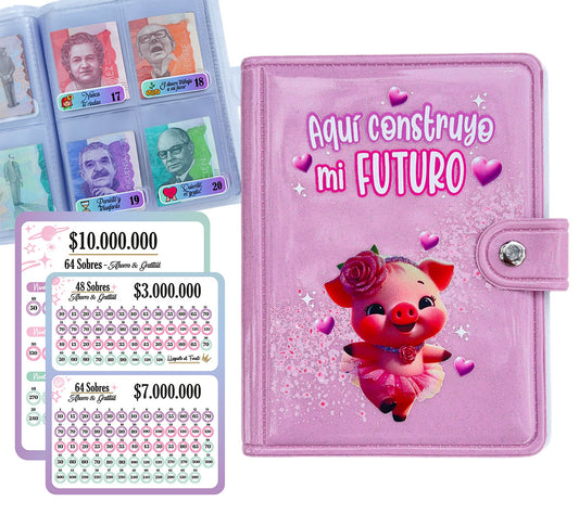 Agenda de Ahorro 10 o 20 millones - Cerdita