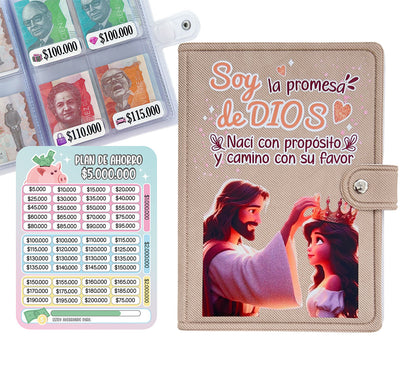 Agenda de Ahorro Soy la promesa de Dios 5 millones