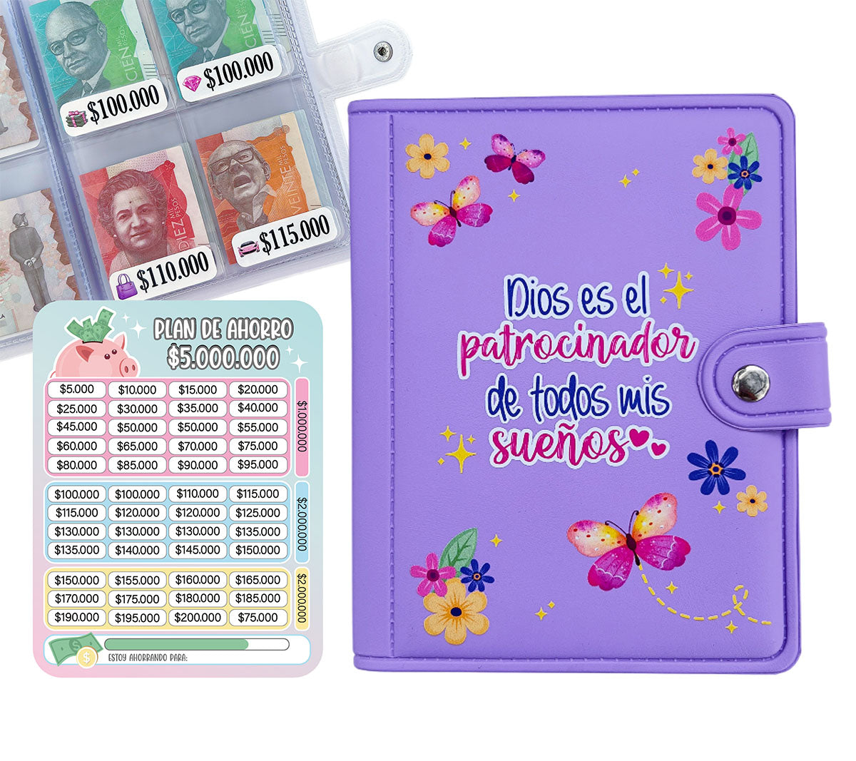 Agenda de Ahorro 5 millones - Mariposas