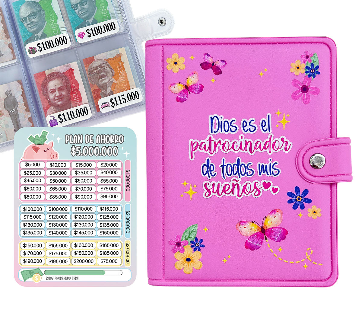 Agenda de Ahorro 5 millones - Mariposas
