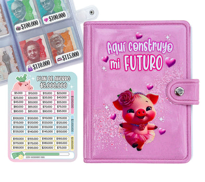 Agenda de Ahorro 5 millones -Cerdita