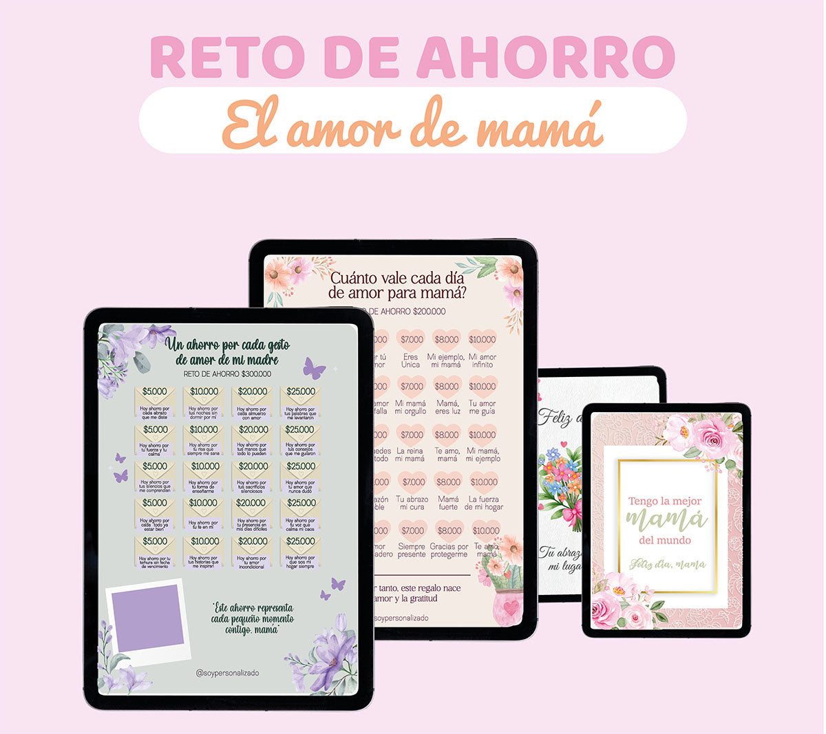RETO DE AHORRO AMOR A MAMA